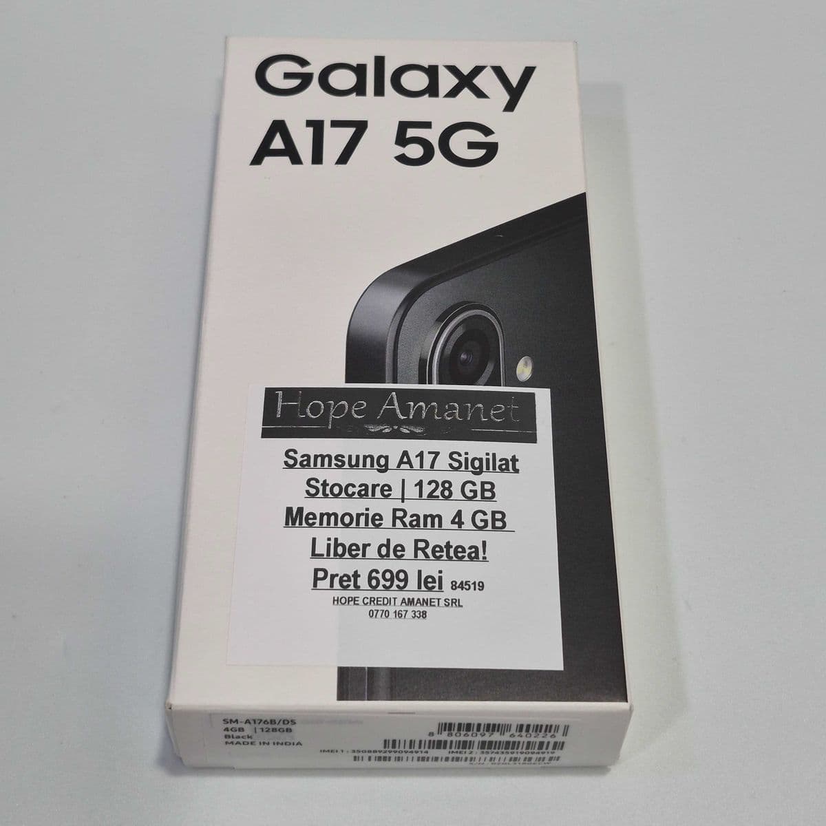 HOPE AMANET P8 Samsung A17 Sigilat 128 Gb 4 Gb Ram Bucuresti Sectorul 6