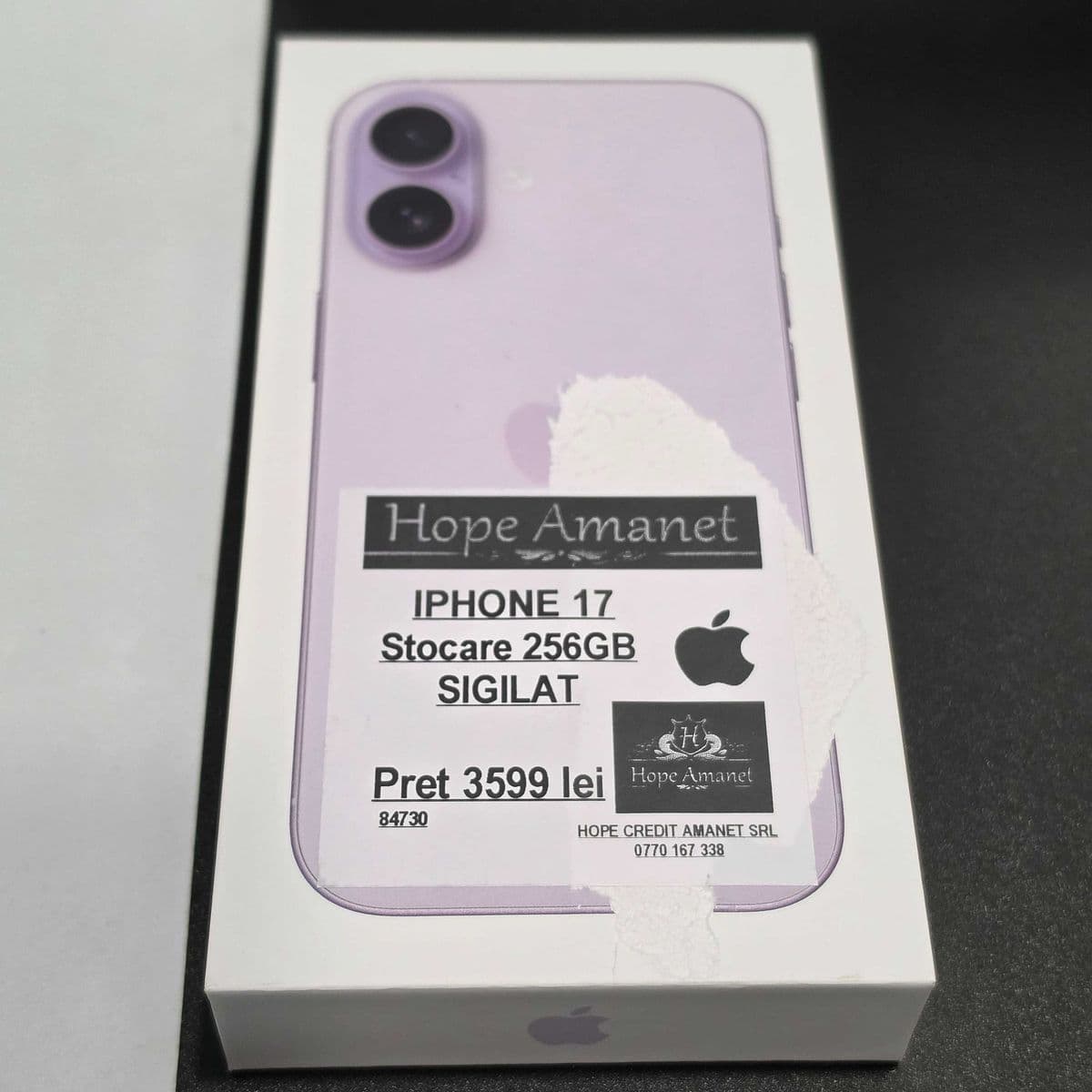 HOPE AMANET P8 Iphone 17 Sigilat 256GB Bucuresti Sectorul 6