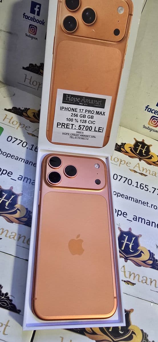 Hope Amanet P6 iphone 17 Pro max Bucuresti Sectorul 4