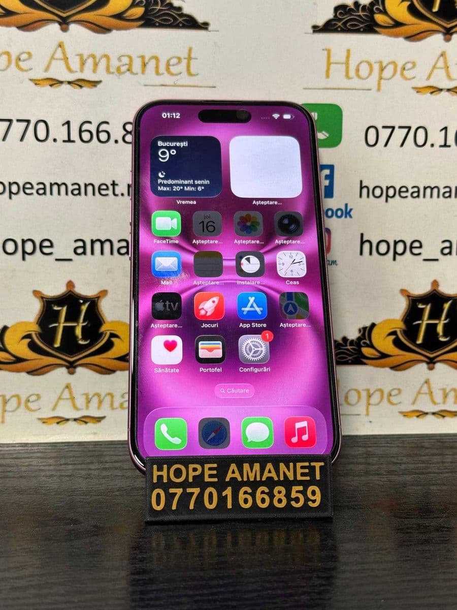 Hope Amanet P10/IPHONE 16 128 GB BT 90% Bucuresti Sectorul 5