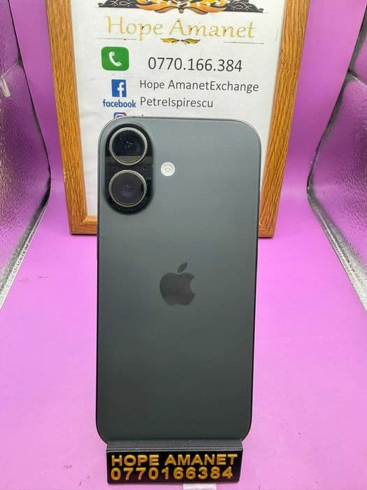 HOPE AMANET P2-Iphone 17 negru 256 GB/100% BAT-105 cicl Bucuresti Sectorul 5