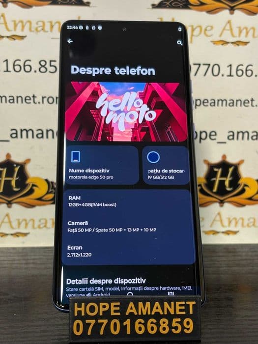 Hope Amanet P10/Motorola Edge 50 Pro 512GB Bucuresti Sectorul 5