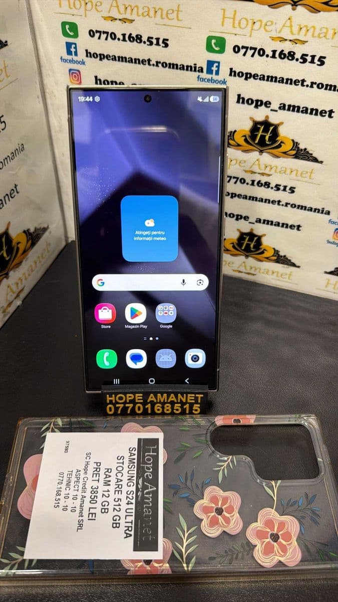 Hope Amanet P3 Samsung S24 Ultra 512 GB Bucuresti Sectorul 6