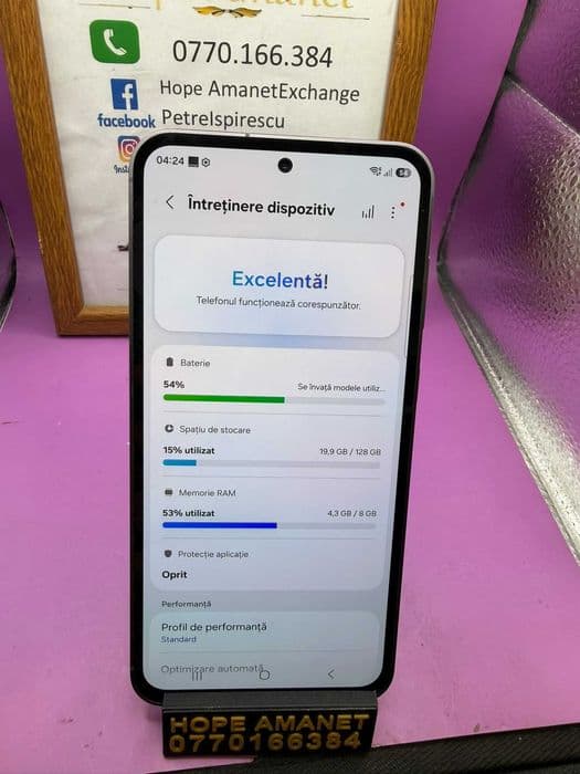 HOPE AMANET P2-Samsung s23 fe 128GB/8 RAM Bucuresti Sectorul 5