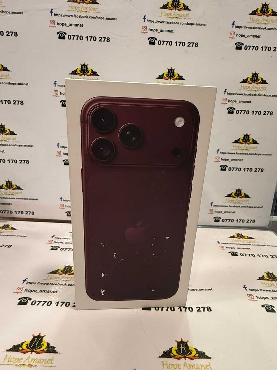 Hope Amanet P13 / iPhone 18 Pro Max / 256 GB / Burgundy Bragadiru