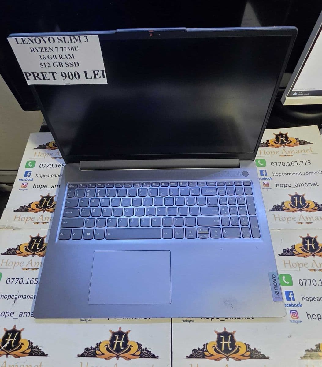 Hope Amanet P6 LAPTOP LENOVO SLIM 3 #175036 Bucuresti Sectorul 4
