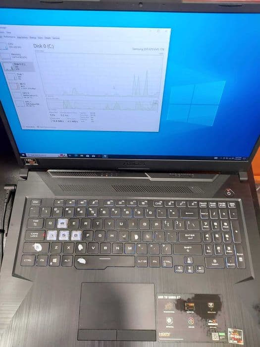 Hope Amanet P5-Laptop Gaming Asus TUF A17, 17.3" Ryzen 7 4800H/ 16 RAM/ 1TB+512GB SSD GTX 1660 TI 6 GB Bucuresti Sectorul 2