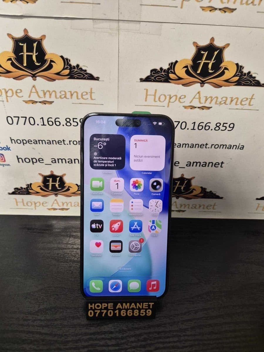 Hope Amanet P10/Iphone 15 Pro Max,512GB / BATERIE 82% Bucuresti Sectorul 5