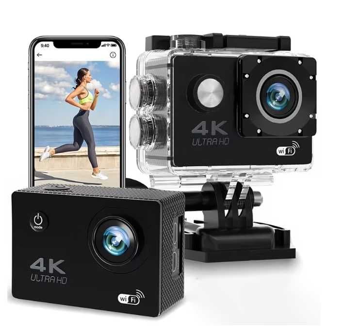 Hope Amanet P5-Camera video Action Camera 4K, Ultra HD, Rezistenta la apa 30 m, WiFi, Control de la distanta Bucuresti Sectorul 2