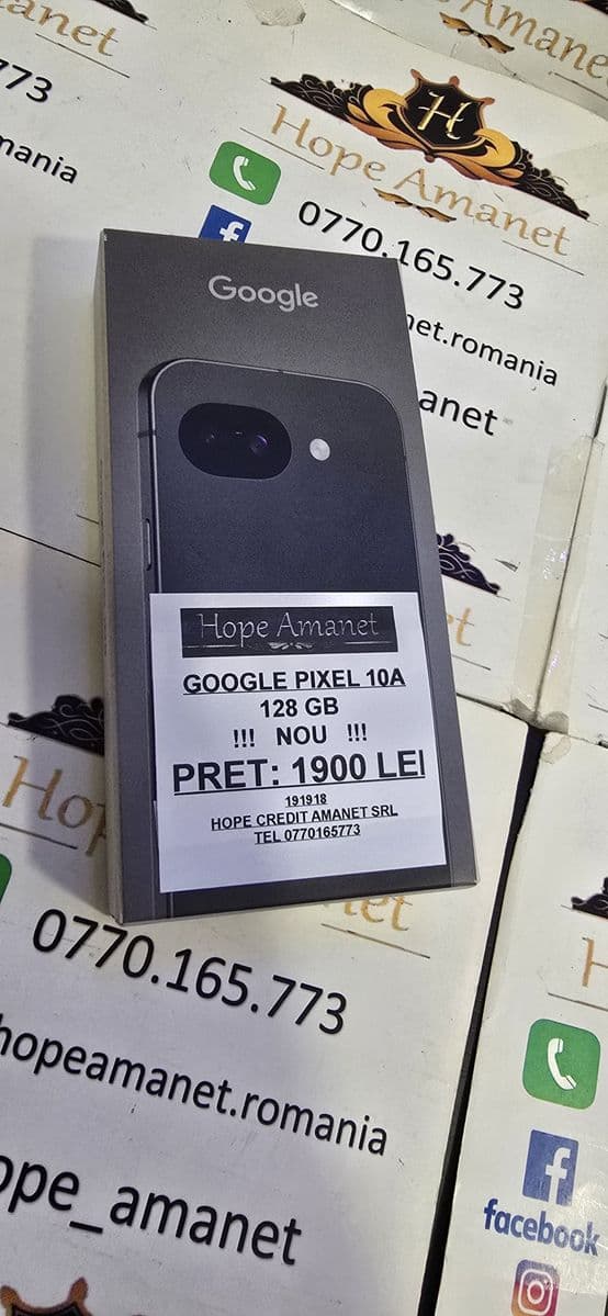 Hope Amanet P6 Google Pixel 10A Sigilat Bucuresti Sectorul 4