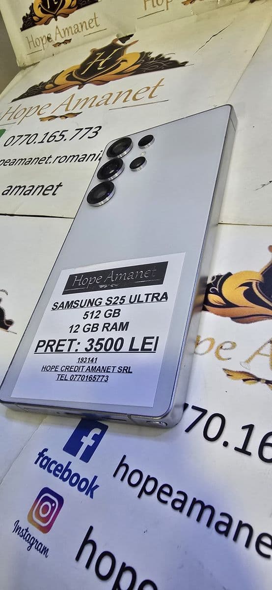 Hope Amanet P6 Samsung S25 Ultra Bucuresti Sectorul 4