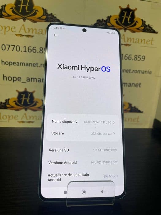Hope Amanet P10/Redmi Note 13 Pro 5G 256GB Bucuresti Sectorul 5