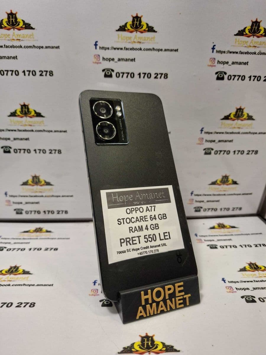 HOPE AMANET P13 - Oppo A77 Bragadiru