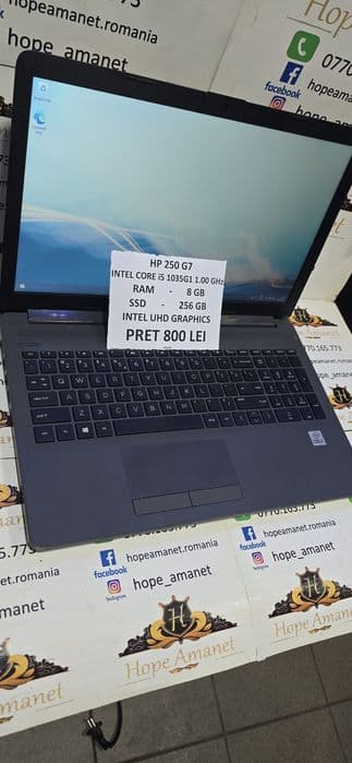 Hope Amanet P6 Laptop HP 250 G7 #166743 Bucuresti Sectorul 4