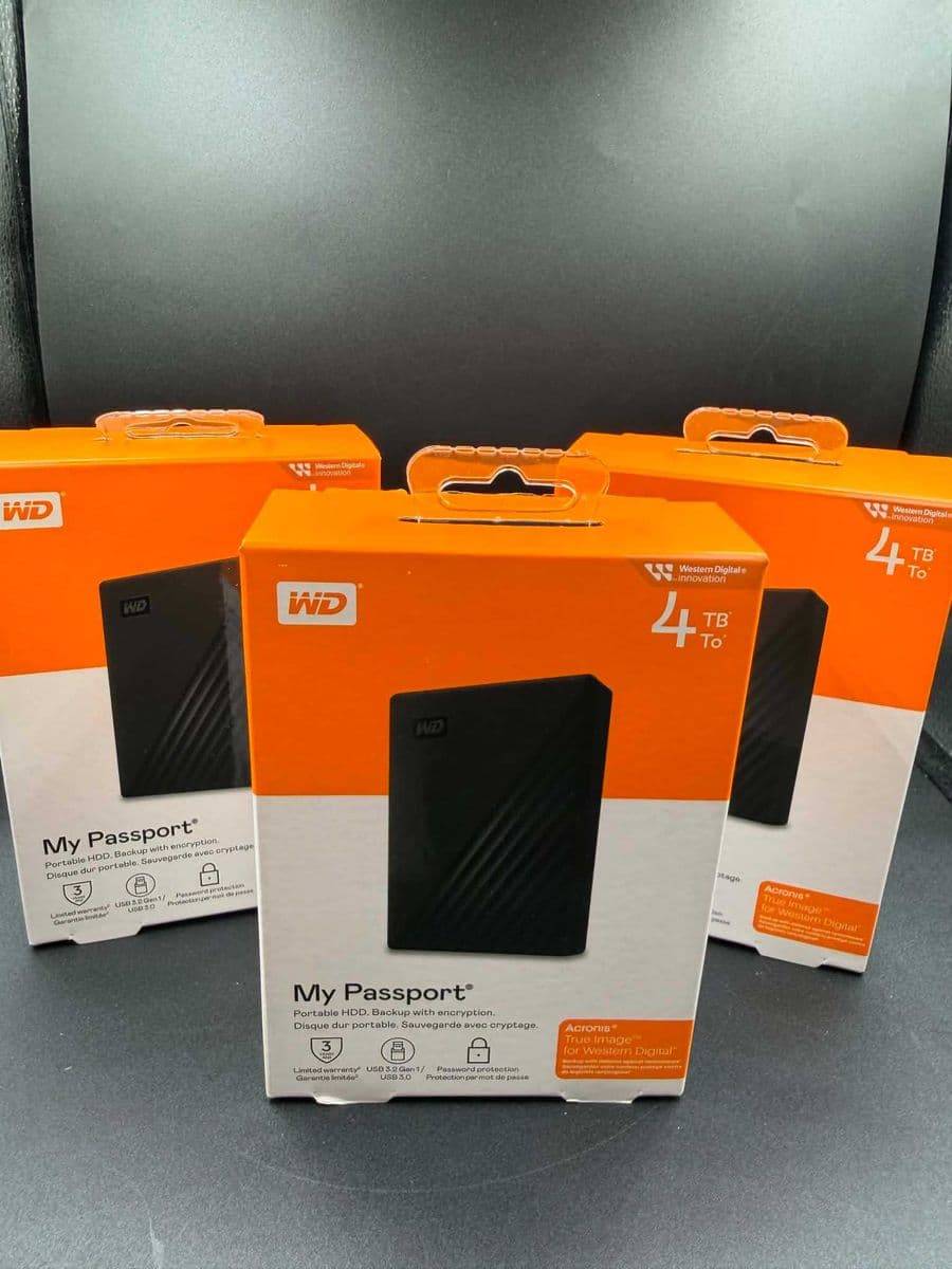 Hope Amanet P5-HDD extern WD My Passport 4TB, 2.5", USB 3.2 Gen1, Negru Bucuresti Sectorul 6