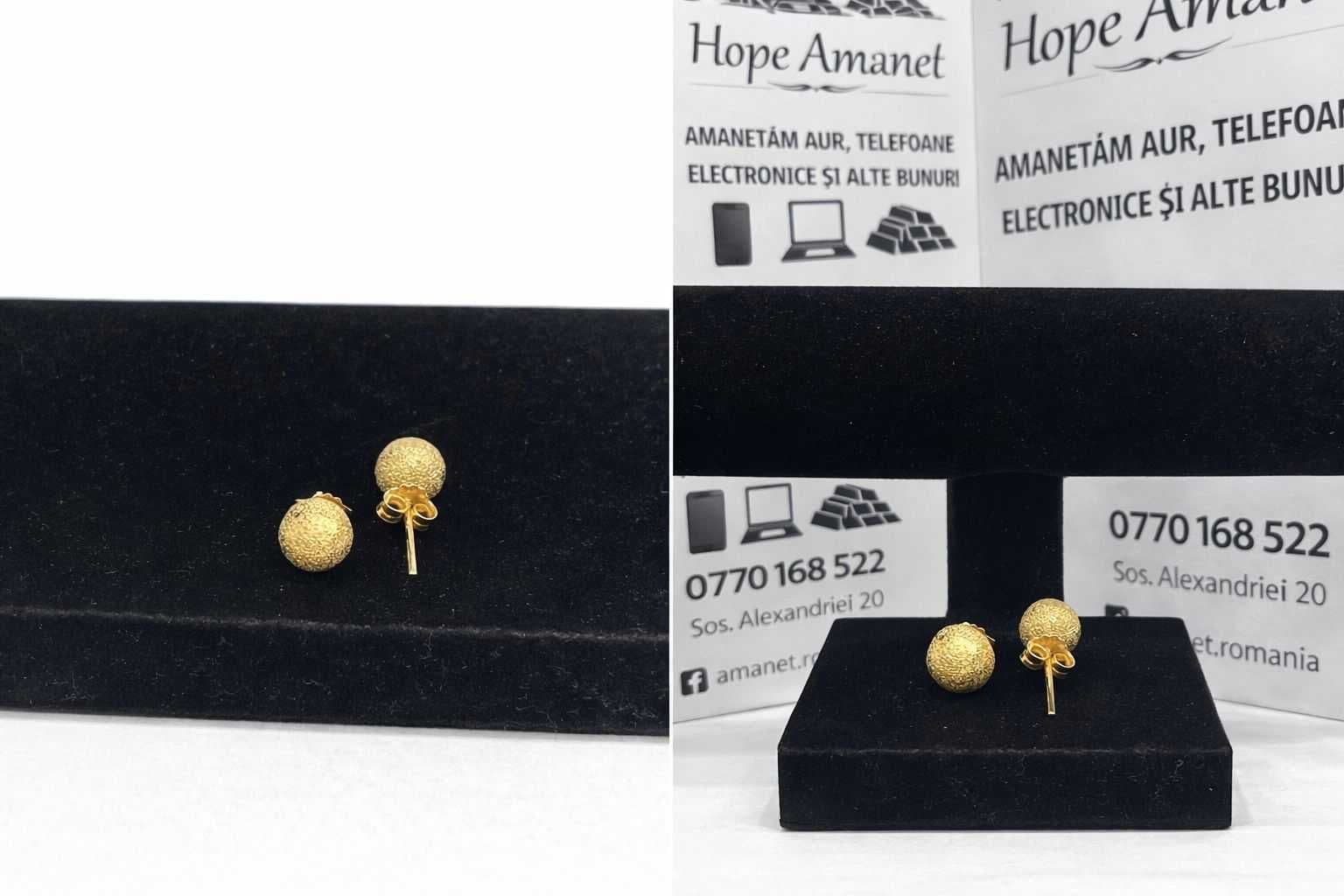 Hope Amanet P1/ Cercei AUR 14k 1.56gr #99371 Bucuresti Sectorul 5
