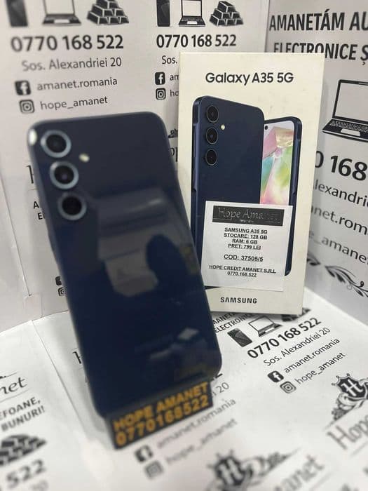 Hope Amanet P1/ Samsung A35 5G / COD 37505 Bucuresti Sectorul 6