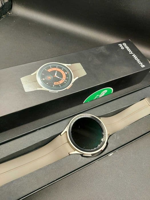 Hope Amanet P5-Smartwatch SAMSUNG Galaxy Watch5 Pro, 45mm, Wi-Fi, Android, Gray Titanium Bucuresti Sectorul 2