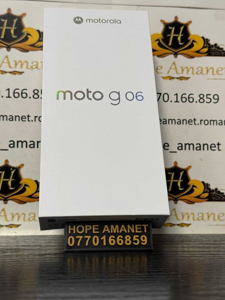 Hope Amanet P10/Motorola G06 256 GB SIGILAT Bucuresti Sectorul 5