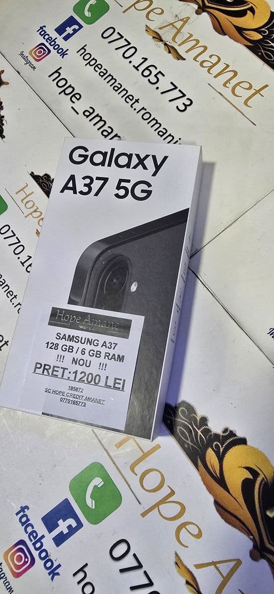 Hope Amanet P6 Samsung A37 NOU Bucuresti Sectorul 4