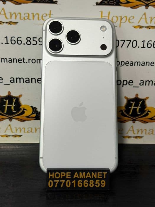 Hope Amanet P10/iPHONE 17 PRO MAX 256 GB BT 100%(179 CIC )/Garantie 30.09.2026 Bucuresti Sectorul 5