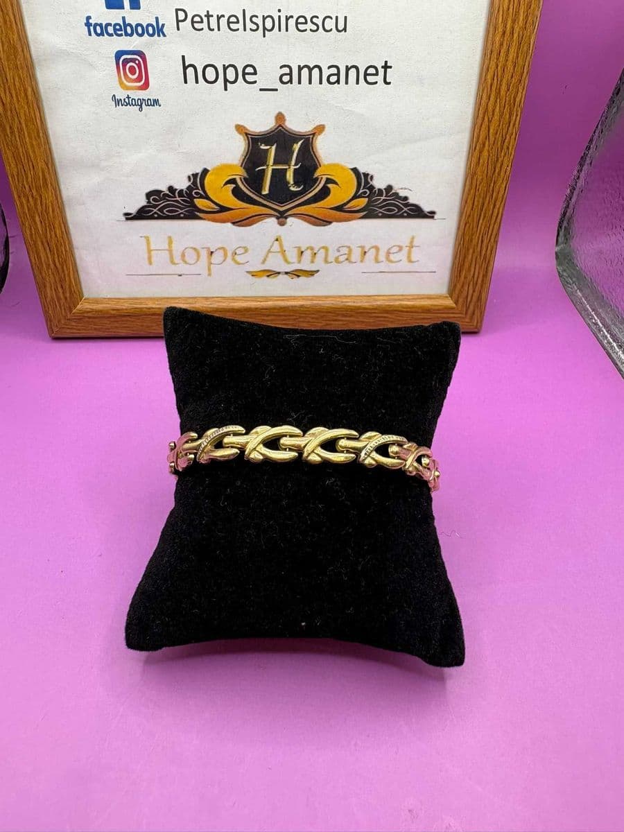 HOPE AMANET P2-Bratara din aur de 14k/ 10cm / 8.13 GR Bucuresti Sectorul 5