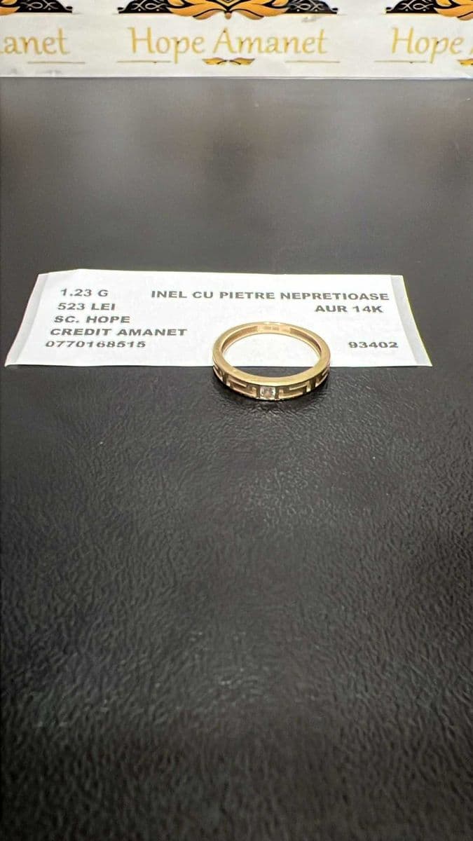 Hope Amanet P3 INEL DIN AUR 14K 1.23G Bucuresti Sectorul 6
