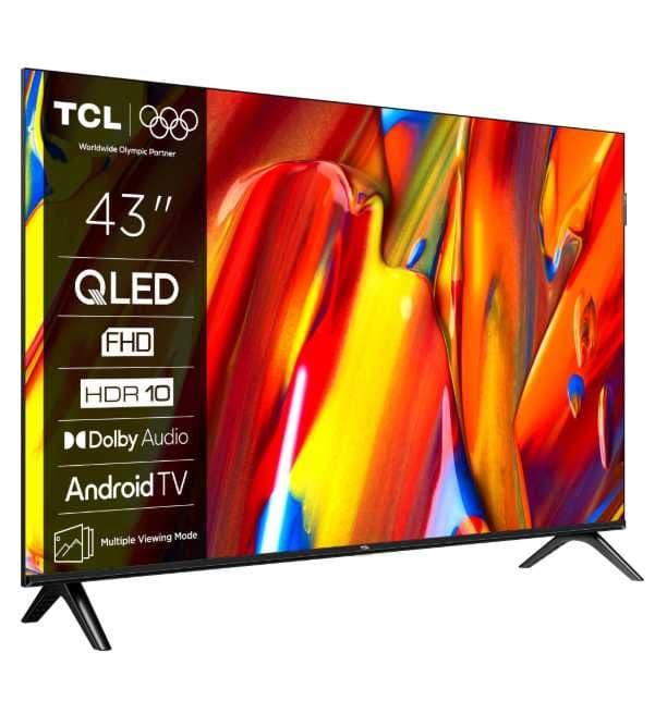 Hope Amanet P5-Televizor Smart QLED TCL 43V5C, 108 cm, Full HD, Android TV, Dolby Audio, Negru, Clasa F Bucuresti Sectorul 2