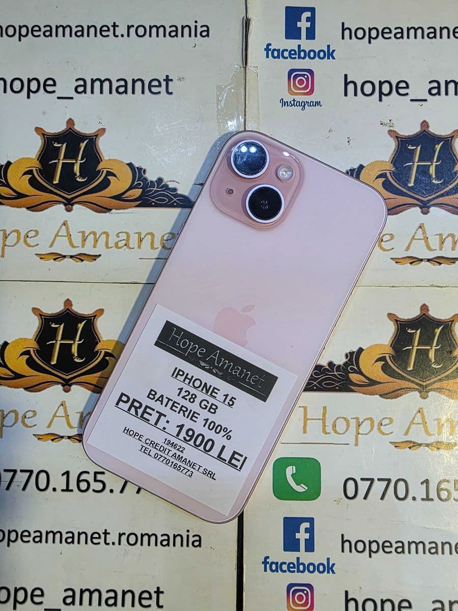 Hope Amanet P6 IPHONE 15 Bucuresti Sectorul 4