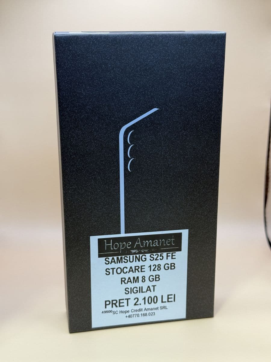 Hope Amanet P7 Samsung S25 Fe 128 Gb Sigilat Bucuresti Sectorul 6