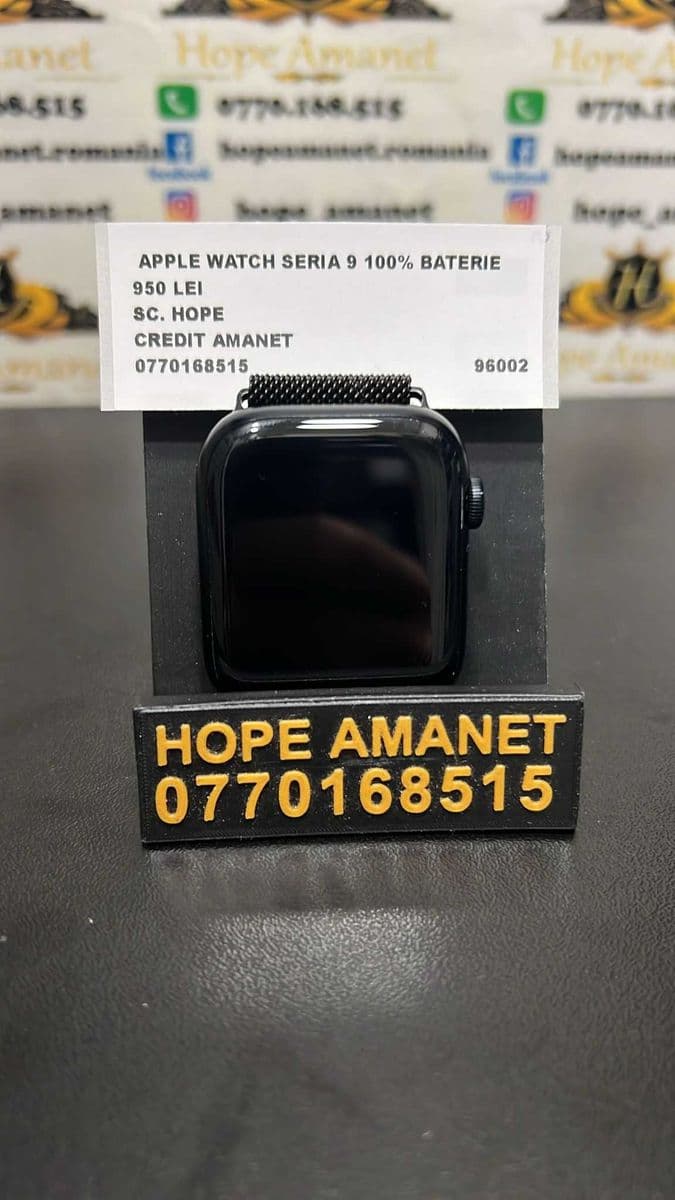Hope Amanet P3 Apple Watch Seria 9 Baterie 100% Bucuresti Sectorul 6