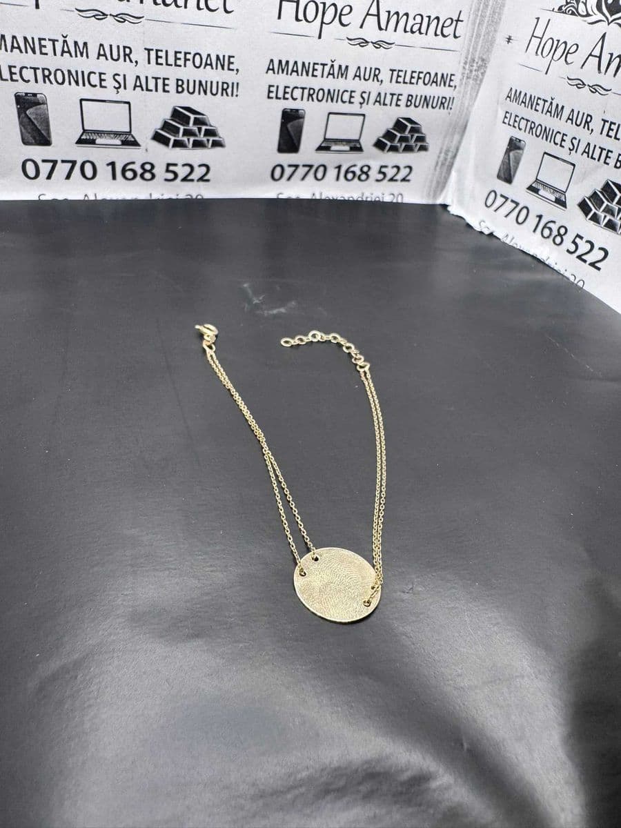 Hope Amanet P1/ Bratara din aur 14k/1.84gr / 20CM / COD 122089 Bucuresti Sectorul 5