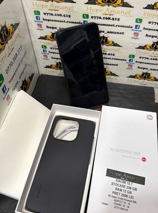 Hope Amanet P3 Xiaomi 15 T 256 GB Bragadiru