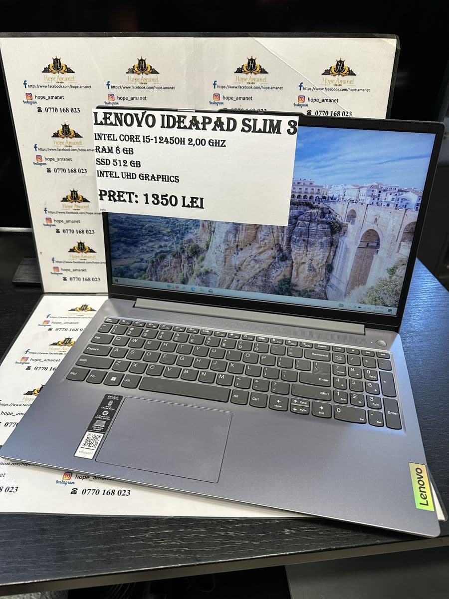 Hope Amanet P7 / Laptop Lenovo IdeaPad Slim 3 i5-12450h Bucuresti Sectorul 6