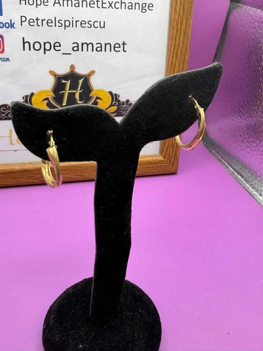 HOPE AMANET P2-Cercei din aur de 14k 1.48 gr Bucuresti Sectorul 5