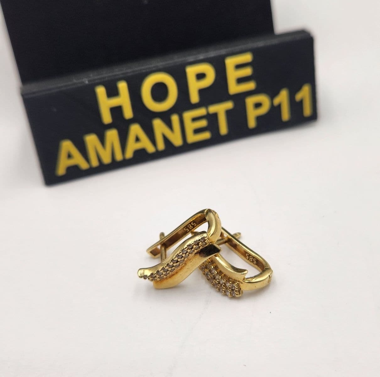 Hope Amanet P11 - Cercei din aur 14k/2.46gr/#75907 Bucuresti Sectorul 2