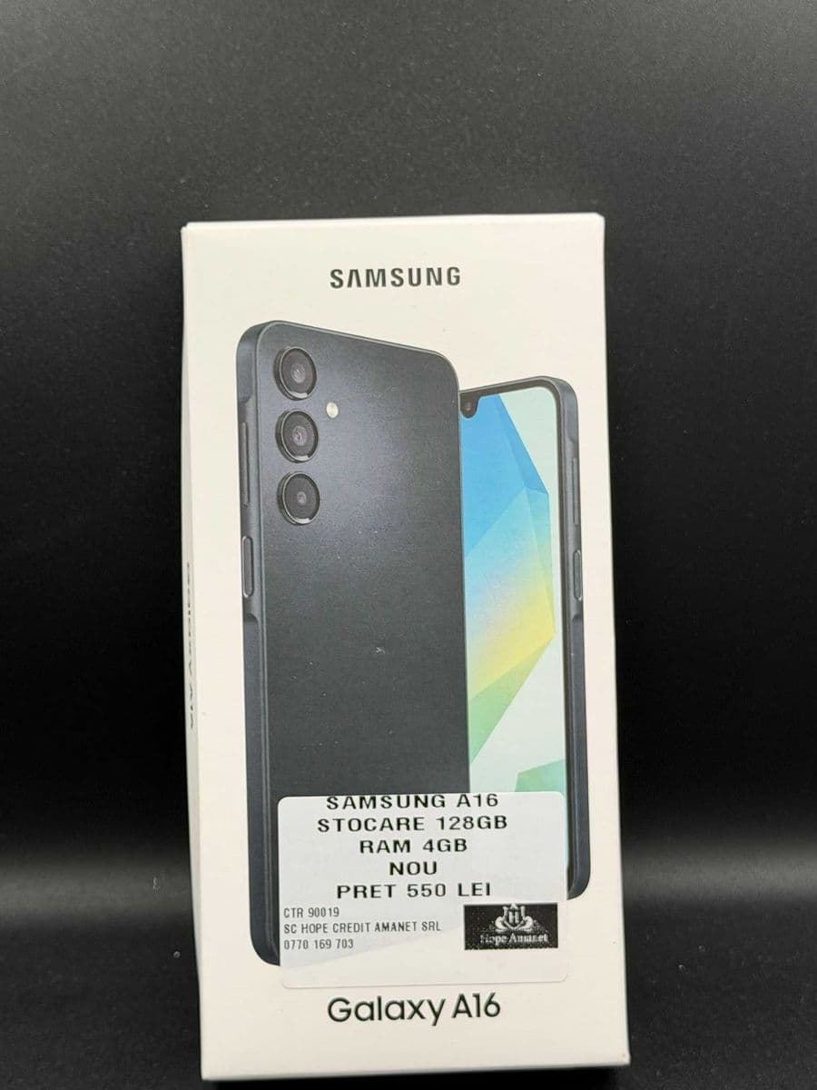 Hope Amanet P5 - Samsung Galaxy A16 // Nou ! Bucuresti Sectorul 2